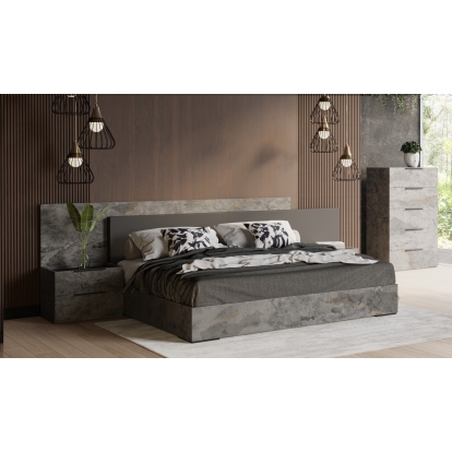 VIG Furniture Grey Bedroom Set SKU VGACFERRARA-BED-2NS-SET - Product ID 79297|79298|79299