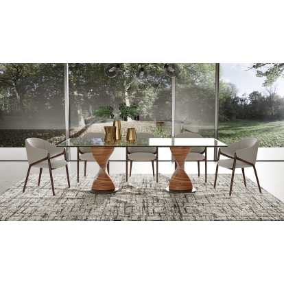 VIG Furniture Clear Glass Dining Table SKU VGCS-DT-16152 - Product ID 79638