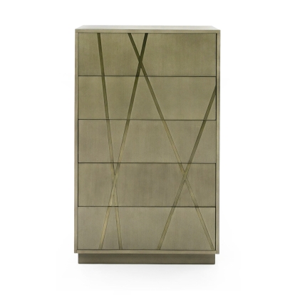 VIG Furniture Brown Chest SKU VGVC-J1909-5H-L-BIR - Product ID 79919