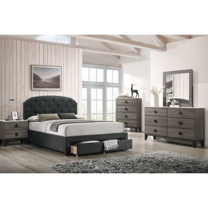 Poundex Full Bed Model F9509F