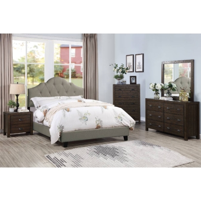 Poundex Queen Bed Model F9541Q
