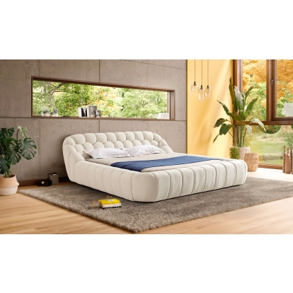 VIG Furniture Off-White Bed SKU VGEV-A127-BED-OFFWHT-eastern - Product ID 81101