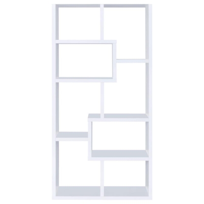 Coaster Theo 10-shelf Bookcase White Model 800136
