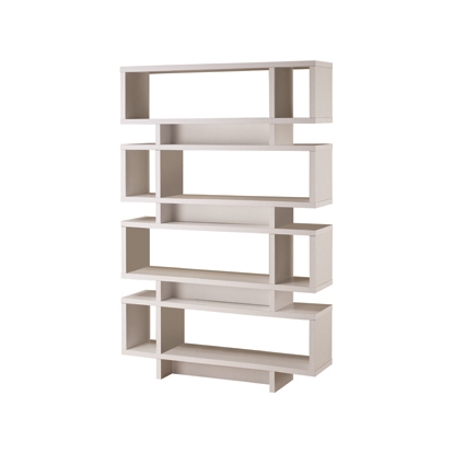 Coaster Reid 4-tier Open Back Bookcase White