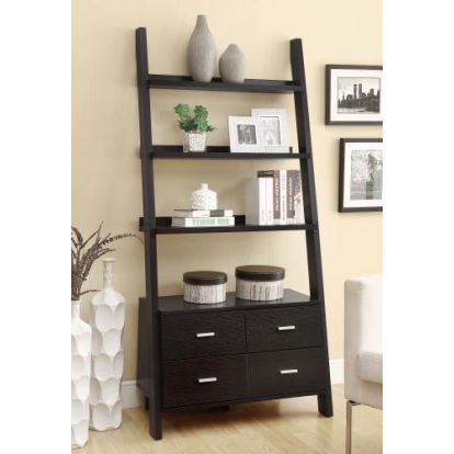 Coaster Colella 4-drawer Storage Bookcase Cappuccino