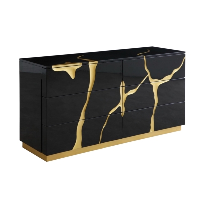 VIG Furniture Black Dresser SKU VGVC-J1801-D-L-W - Product ID 80129