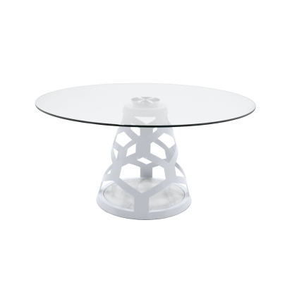 VIG Furniture White Dining Table SKU VGNS-GD8800-12MM - Product ID 80134