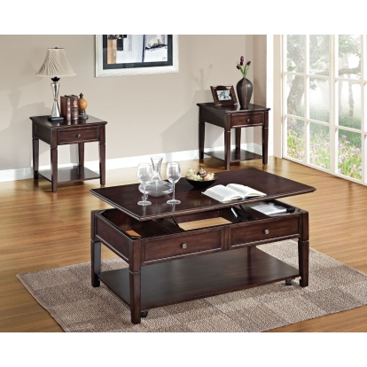 ACME Malachi Coffee Table With Lift Top Model 80254