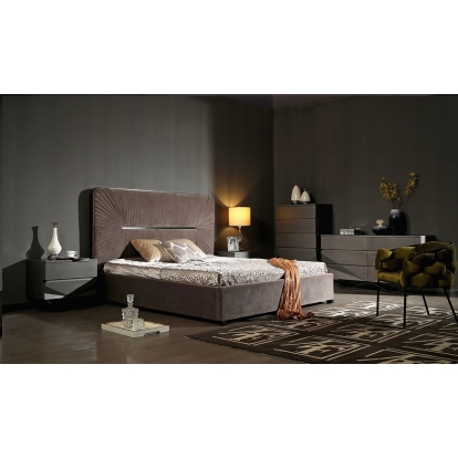 VIG Furniture Grey Bed SKU VGVCBD1903-GRY-SET - Product ID 80265|80266