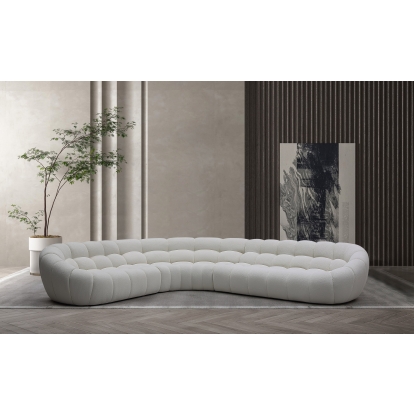 VIG Furniture Off-White Sectional Sofa SKU VGEV-2126B-WHT-SECT - Product ID 80359