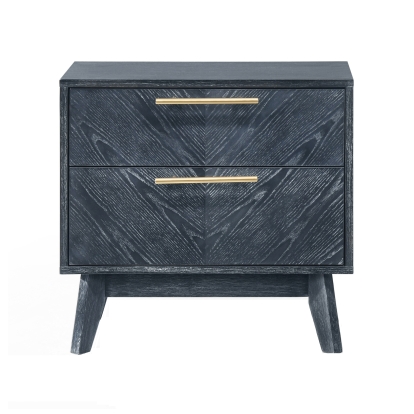 VIG Furniture Gray Nightstand SKU VGMABR-132-NS - Product ID 80513