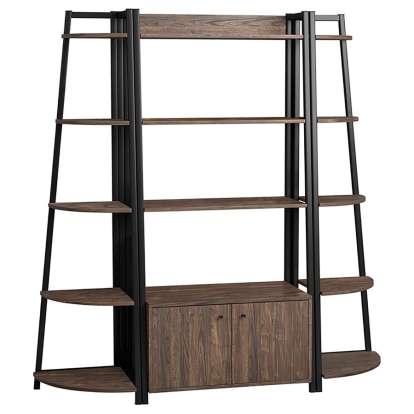 Coaster Jacksonville 3-piece Bookcase with Cabinet Aged Walnut Model 805496-S3