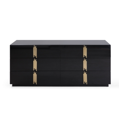 VIG Furniture Black Dresser SKU VGVC-J815-D-L-BLK - Product ID 80578