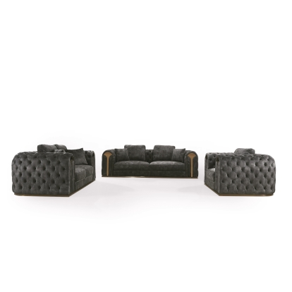 VIG Furniture Grey Sofa Set SKU VGBN-S-9368-SET-GRY - Product ID 81325