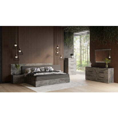 VIG Furniture Grey Bedroom Set SKU VGACFERRARA-SET - Product ID 81670|81671|81862