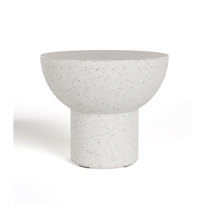 Modrest Fate - Modern Terrazzo Concrete End Table End Table Beige furniture-00181852 Vig Furniture VGGR-614055-TER