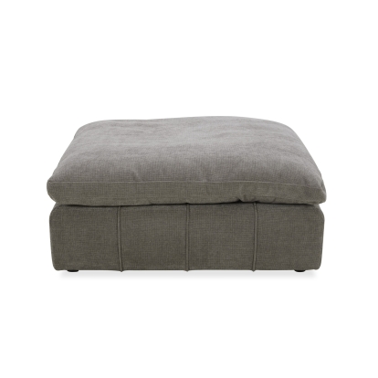 Divani Casa Vicki - Modern Grey Fabric Ottoman Ottoman Grey furniture-00181884 Vig Furniture VGKK-KF.8033-OTTO-GRY