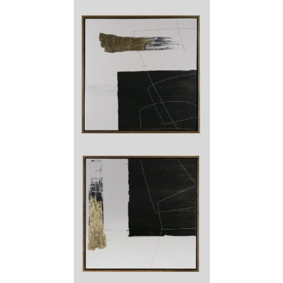 Modrest Lund - Modern Painting Set of 2 Painting furniture-00181933 Vig Furniture VGVA-CO23045