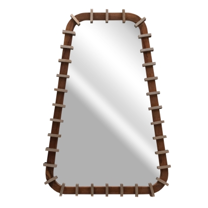 Modrest Trapazoid - Modern Mirror Mirror furniture-00181955 Vig Furniture VGVA-CO23711-CH