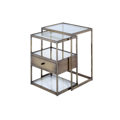 ACME Enca Nesting Table Set Model 84470