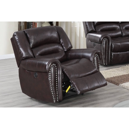 Poundex Power Recliner Single Model F86267