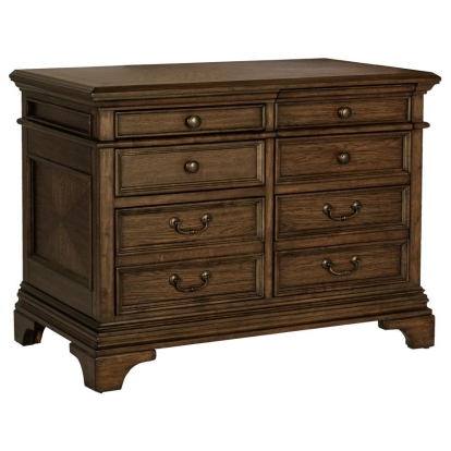 Coaster Hartshill 5-drawer File Cabinet Burnished Oak Model 881284