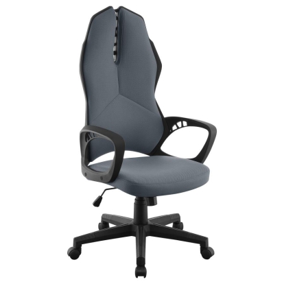 Coaster Upholstered Office Chair Dark Grey and Black Model 881366