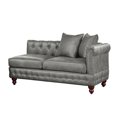 Poundex Reversible One-Arm Loveseat Model F8947