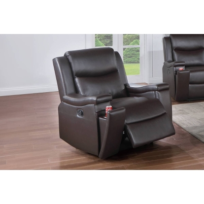 Poundex Single Recliner Model F8114