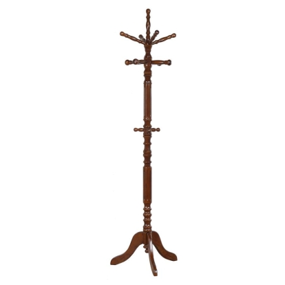Coaster Achelle Coat Rack with 11 Hooks Tobacco Model 900769