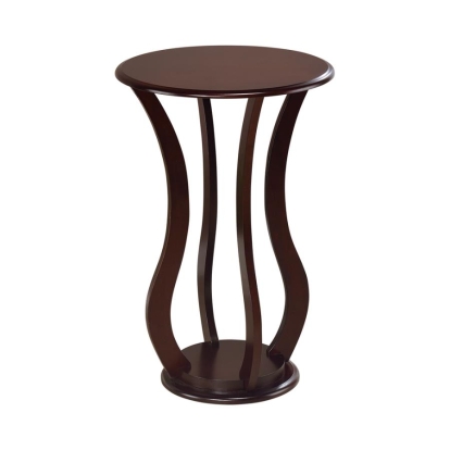 Coaster Elton Round Top Accent Table Cherry Model 900934