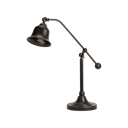 Coaster Eduardo Bell Shade Table Lamp Dark Bronze