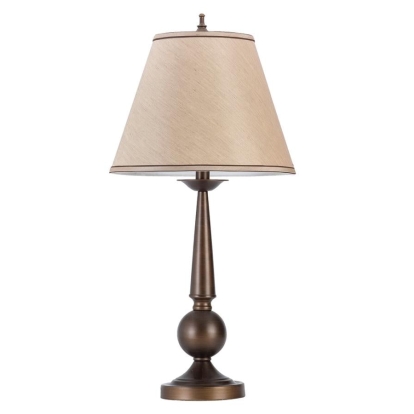 Coaster Ochanko Cone shade Table Lamps Bronze and Beige (Set of 2) Model 901254