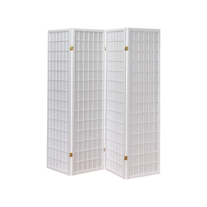 Coaster Roberto 4-panel Folding Screen White