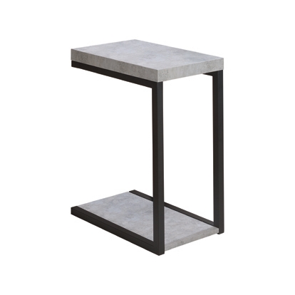 Coaster Beck Accent Table Cement and Black