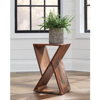 Coaster Lily Geometric Accent Table Natural Model 910180