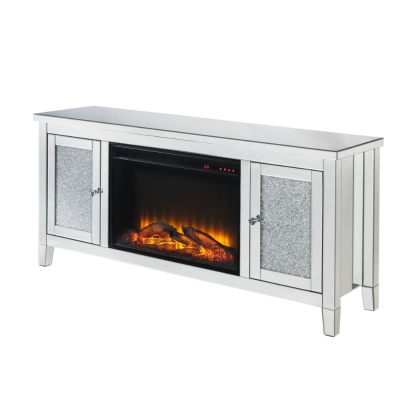 ACME Noralie Tv Stand With Fireplace Model 91770