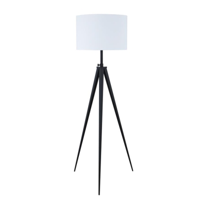 Coaster Harrington Tripod Legs Floor Lamp White and Black Model 920074