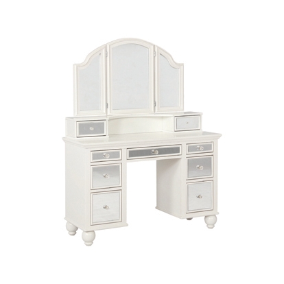 Coaster Reinhart Reinhart 2-piece Vanity Set White and Beige