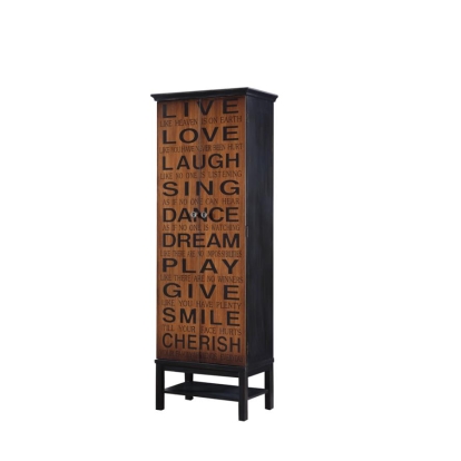 Coaster Lovegood 2-door Accent Cabinet Rich Brown and Black Model 950731
