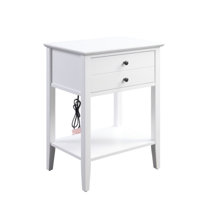 ACME Grardor Accent Table With USB Model 97744
