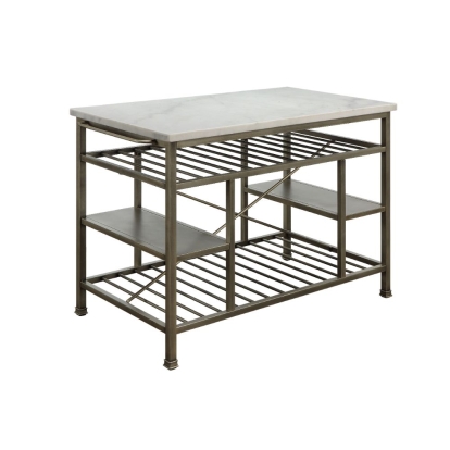 ACME Lanzo Kitchen Island Model 98402