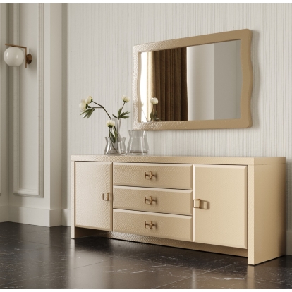 VIG Furniture Beige Mirror SKU VGUN-AW422-122-CHA - Product ID 79632