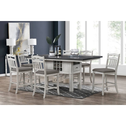 Poundex Counter Height Table Model F2524