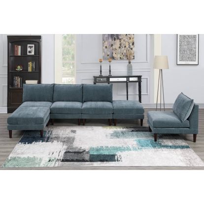 Poundex 6-Pcs Modular Set Model 876