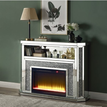 ACME Noralie Fireplace With Led Model AC00508
