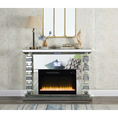 ACME Noralie Fireplace With Bluetooth Model AC00509