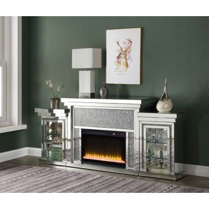ACME Noralie Fireplace With Led Model AC00524