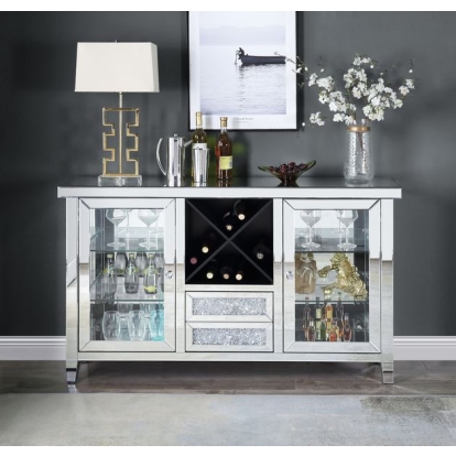 ACME Noralie Wine Cabinet With Led Model AC00525