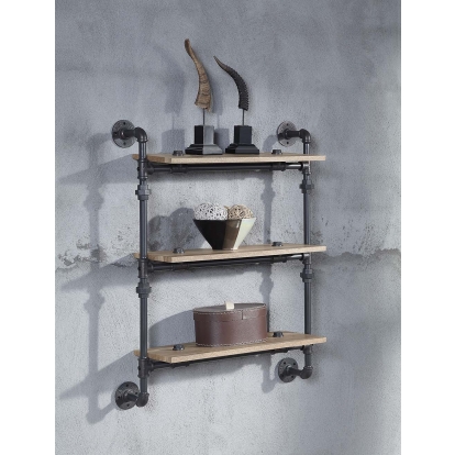 ACME Brantley Wall Rack With 3 Shelves Model AC00736